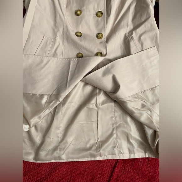 East 5th trench spring Trench Coat womens, size 3X beige color - Picture 15 of 15